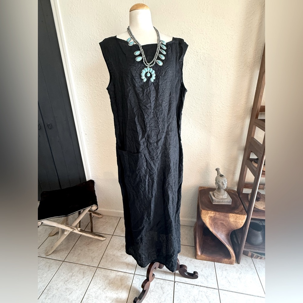 Babette Maxi Linen Dress